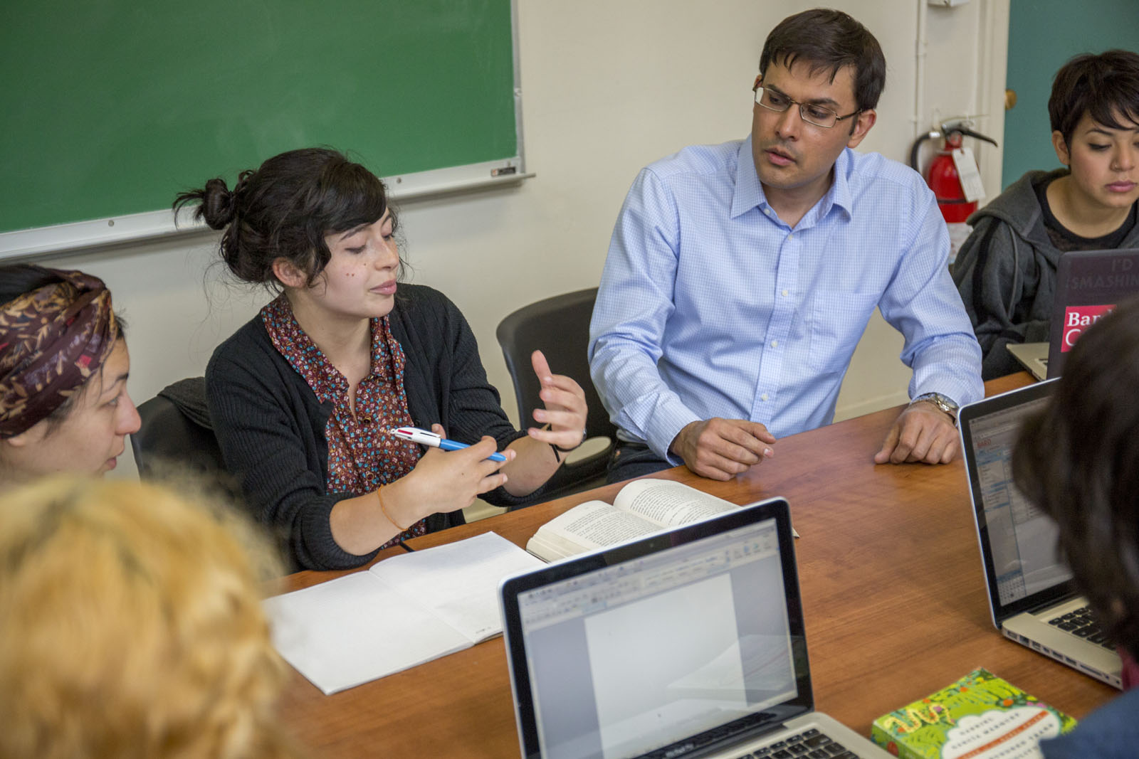 Class at Bard College