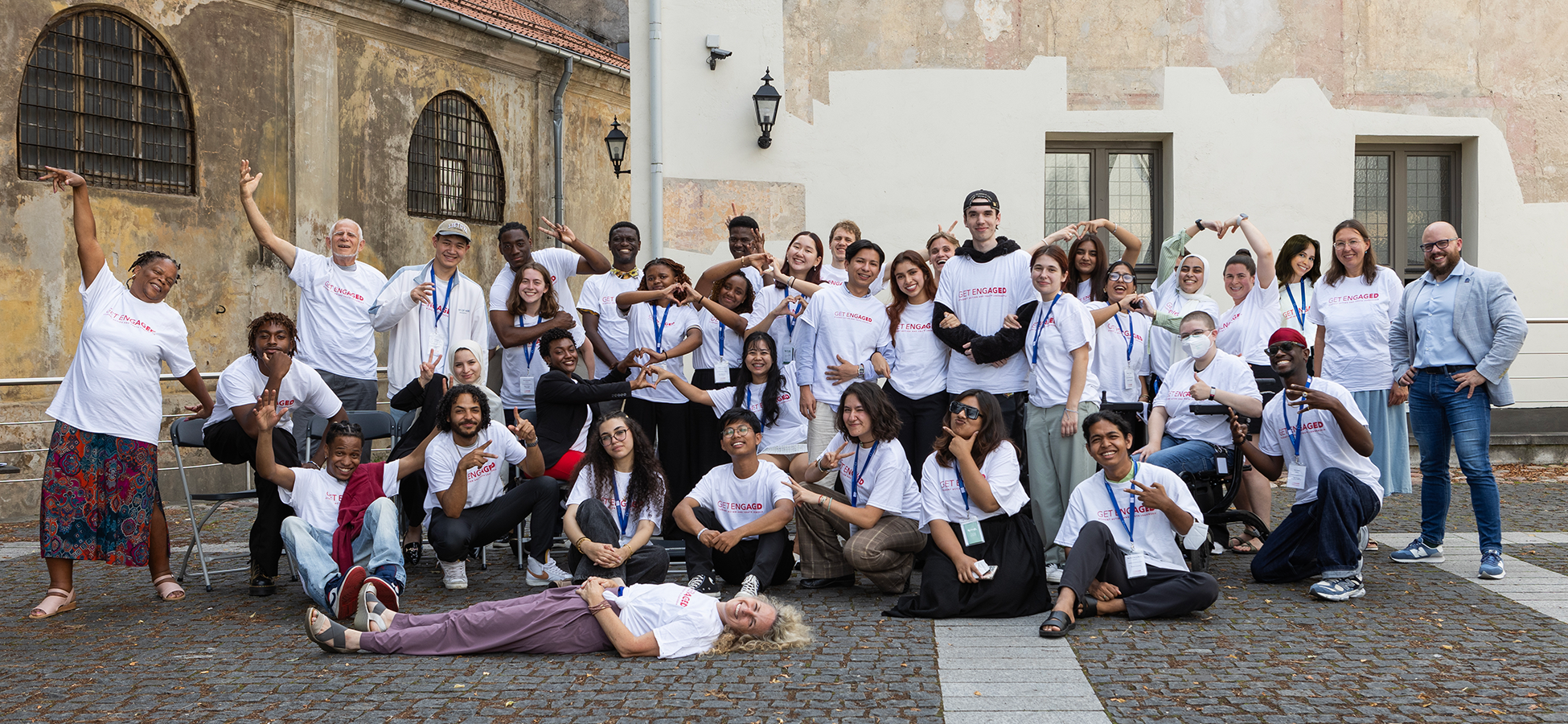 Get Engaged'25 participants all together in EHU