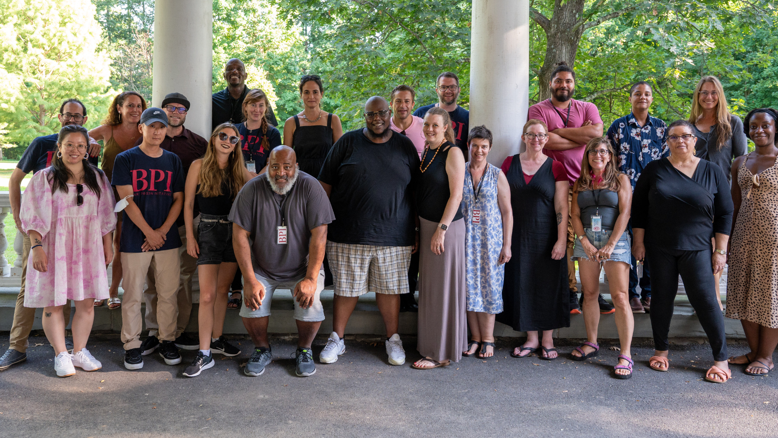 Group photo of BPI Summer Residency participants in 2022