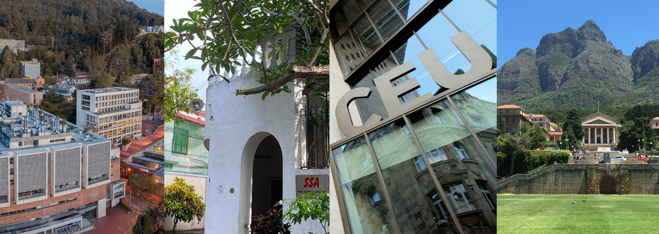 UniAndes, Sri Lanka Social Scientists’ Association, CEU, University of Cape Town